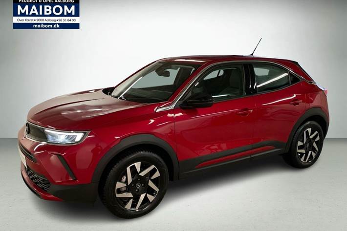 Rød Opel Mokka-e fra 2023