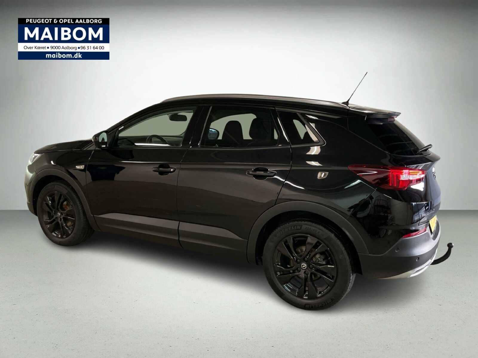 Sort Opel Grandland X fra 2020