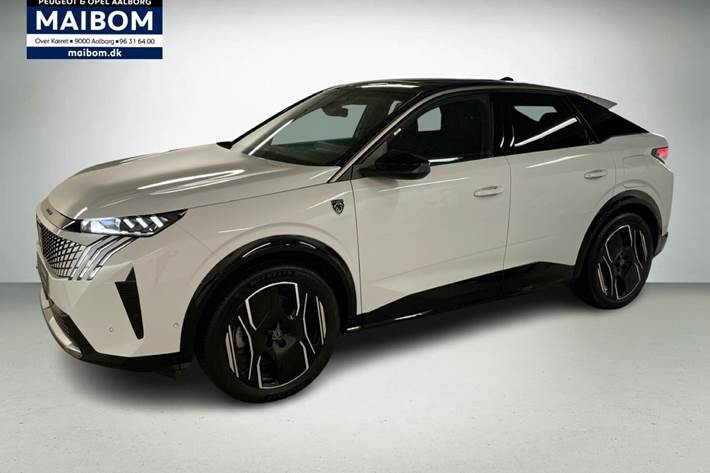 Hvid Peugeot e-3008 fra 2024