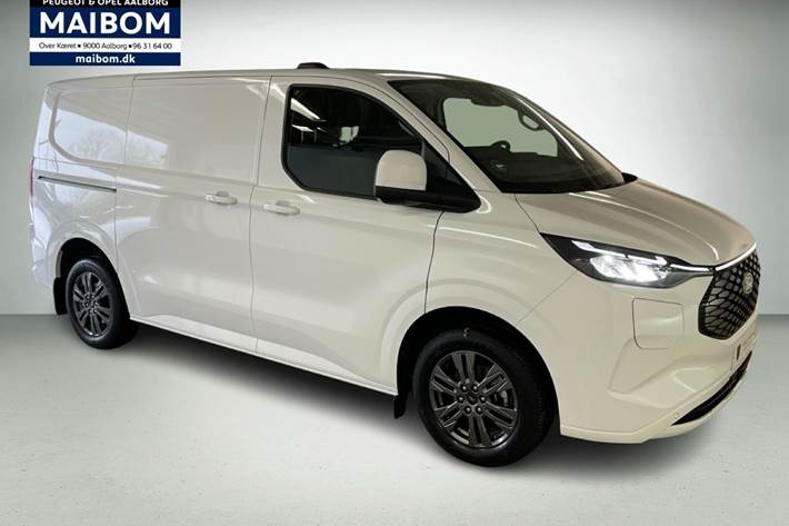 Hvid Ford E-Transit Custom 320 L1 fra 2025
