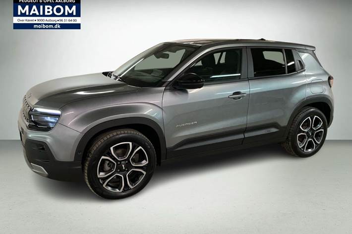 Grå Jeep Avenger fra 2025