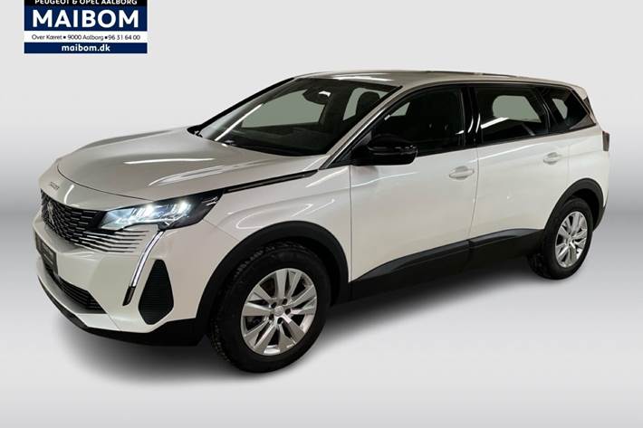 Hvid Peugeot 5008 fra 2024