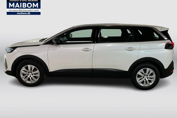 Hvid Peugeot 5008 fra 2024