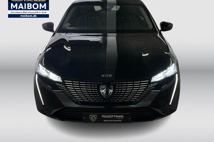 Sort Peugeot 308 fra 2022