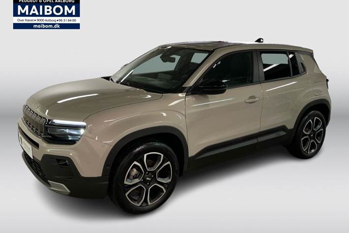Grå Jeep Avenger fra 2025