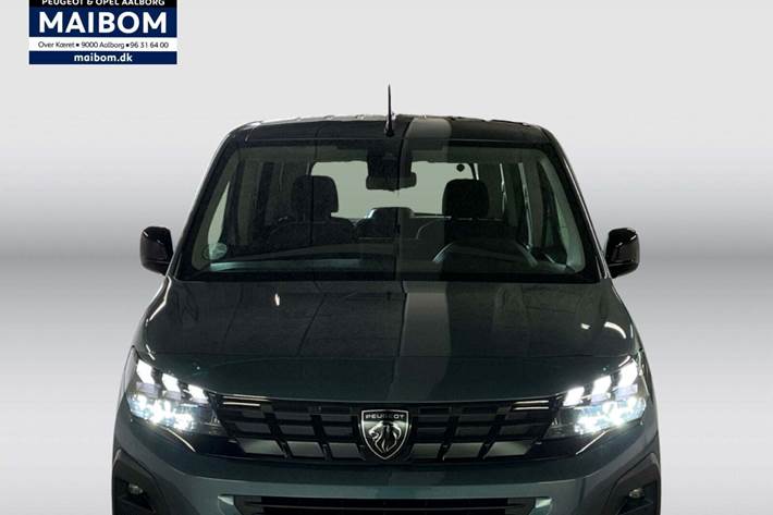 Blå Peugeot e-Rifter fra 2025