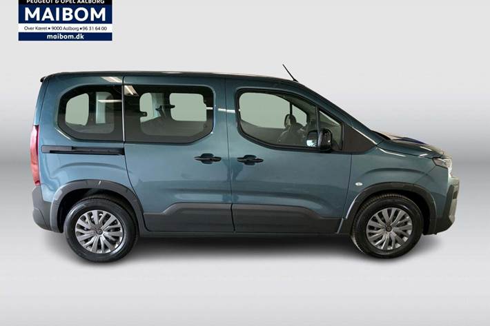 Blå Peugeot e-Rifter fra 2025