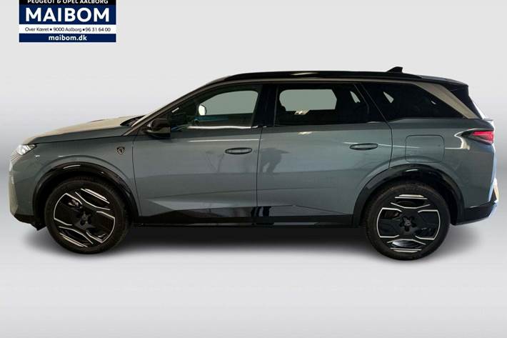 Grøn Peugeot e-5008 fra 2024