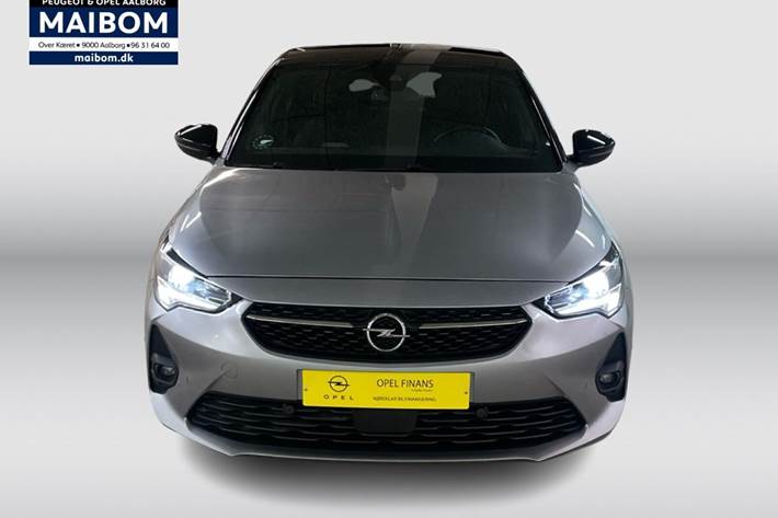 Grå Opel Corsa-e fra 2023