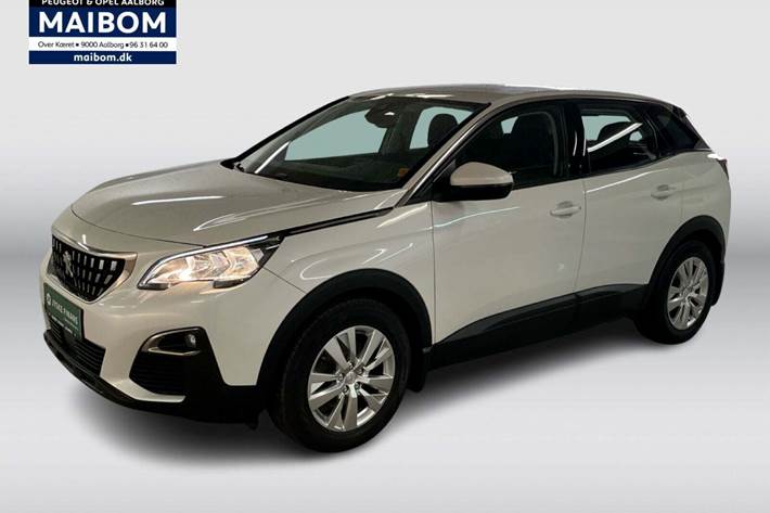 Hvid Peugeot 3008 fra 2017