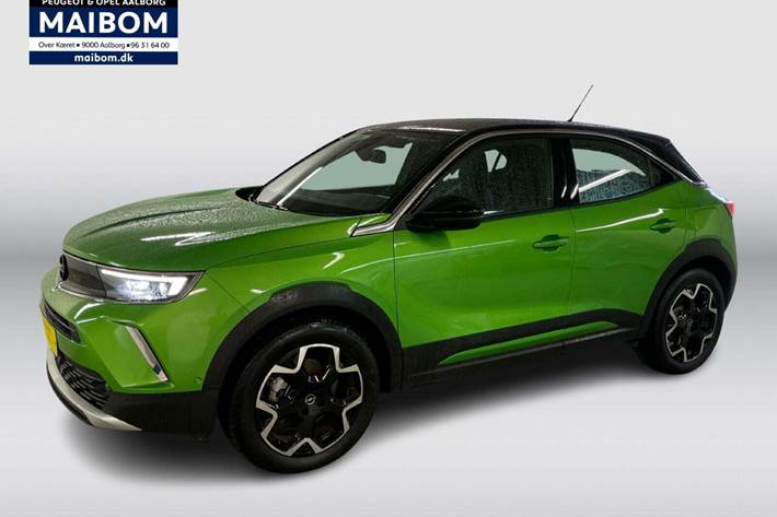 Grøn Opel Mokka-e fra 2023