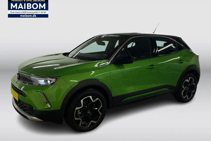 Grøn Opel Mokka-e fra 2023