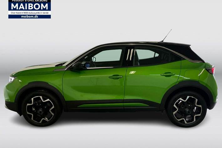 Grøn Opel Mokka-e fra 2023