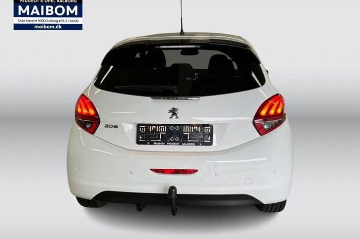 Hvid Peugeot 208 fra 2018