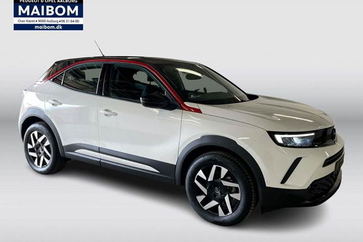 Hvid Opel Mokka-e fra 2023