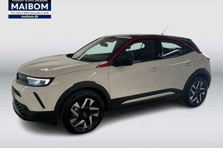 Hvid Opel Mokka-e fra 2023