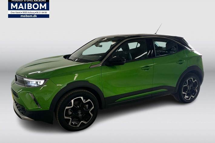 Grøn Opel Mokka-e fra 2023