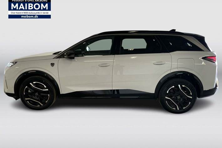 Hvid Peugeot e-5008 fra 2025