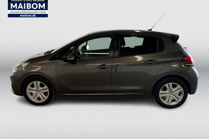 Grå Peugeot 208 fra 2019