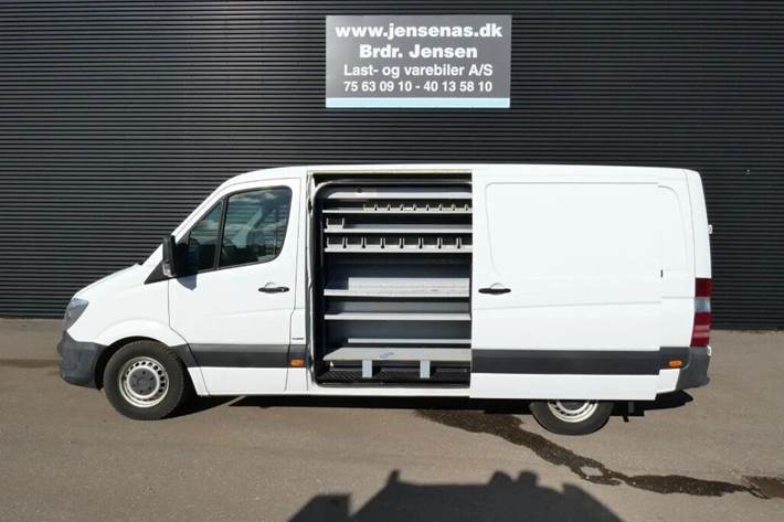 Hvid Mercedes Sprinter 316 fra 2018