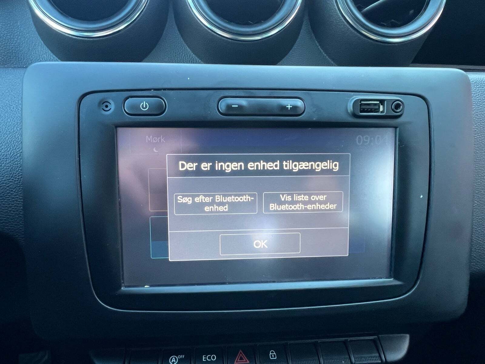 Hvid Dacia Duster fra 2018