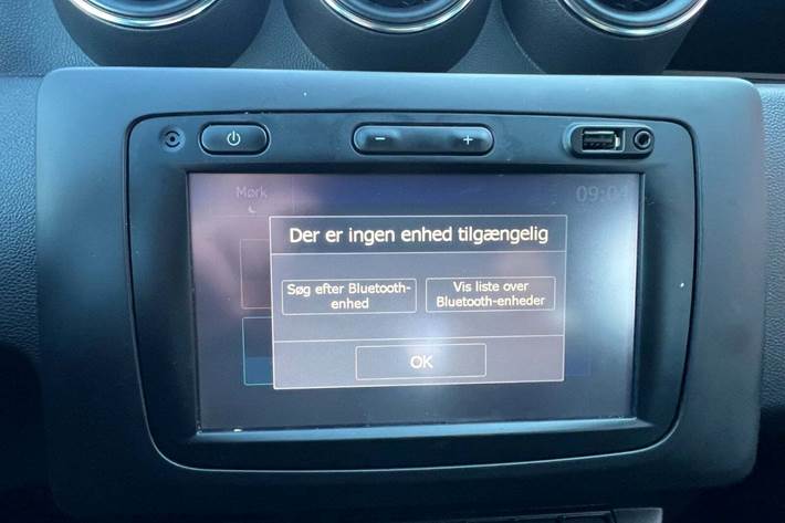 Hvid Dacia Duster fra 2018