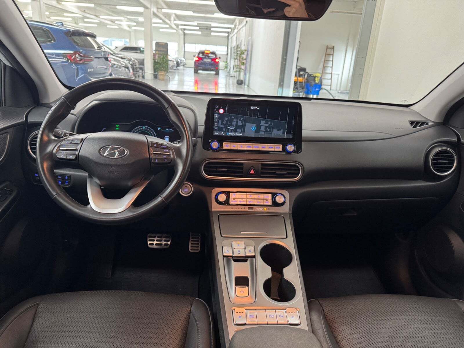 Hvid Hyundai Kona fra 2020