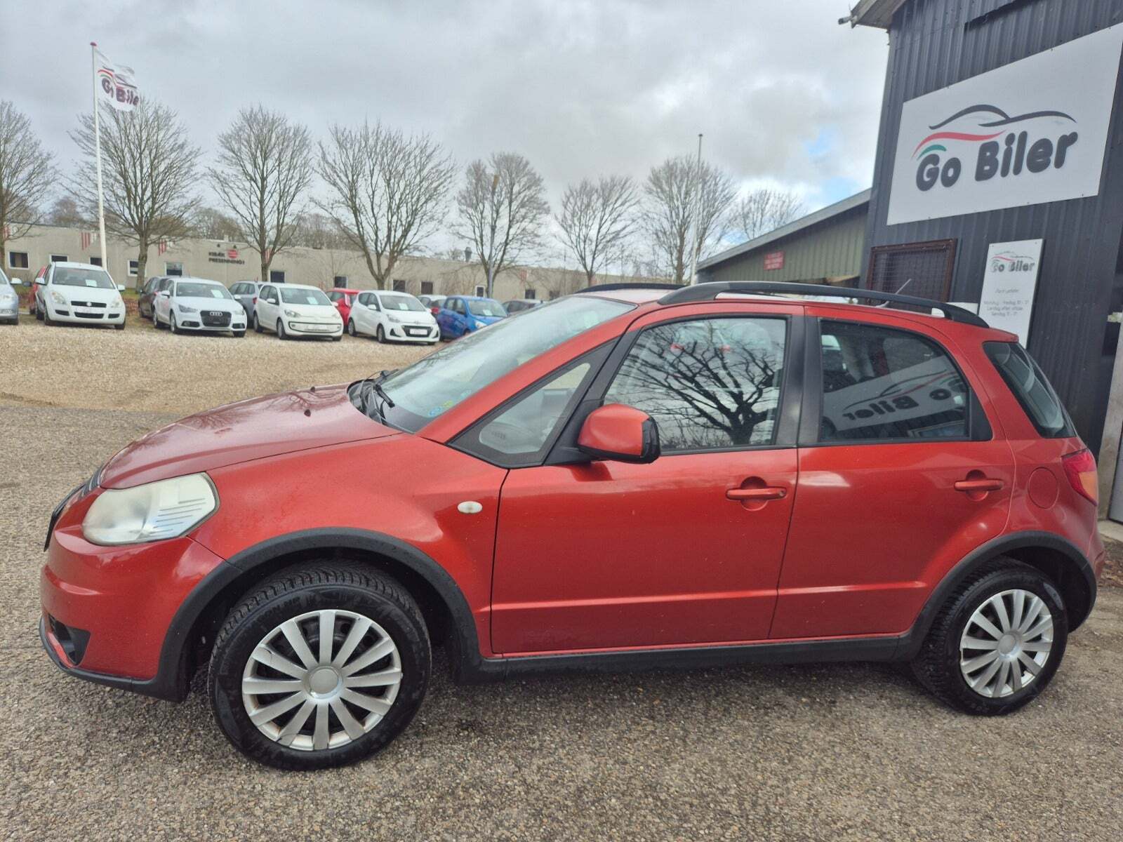 Grøn Suzuki SX4 fra 2008