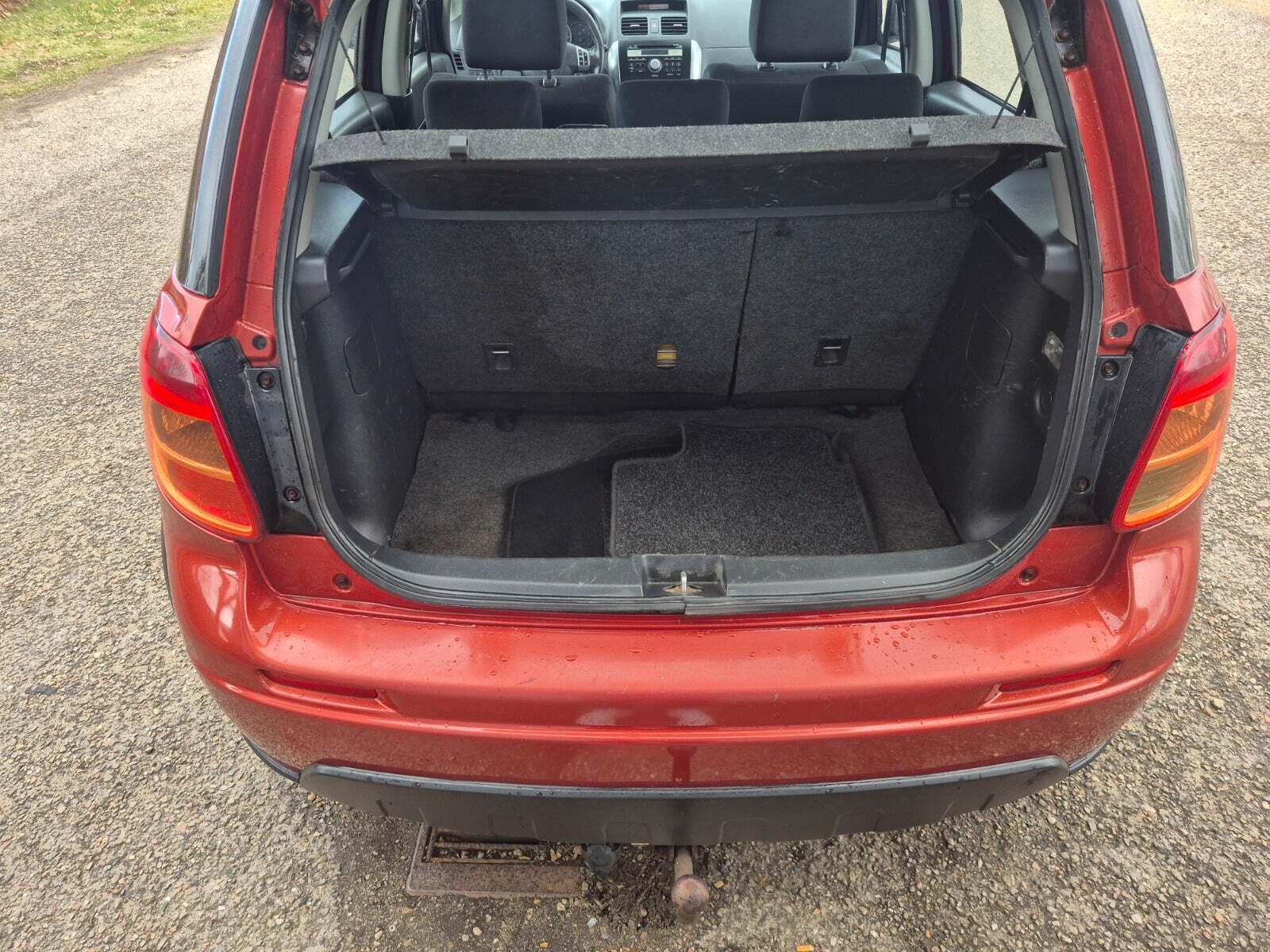 Grøn Suzuki SX4 fra 2008