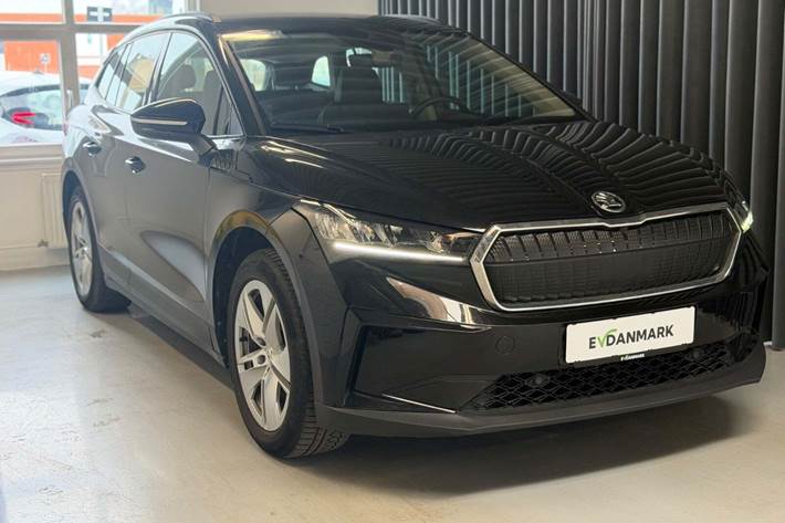Sort Skoda Enyaq fra 2022