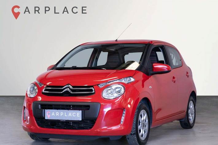 Rød Citroën C1 fra 2019