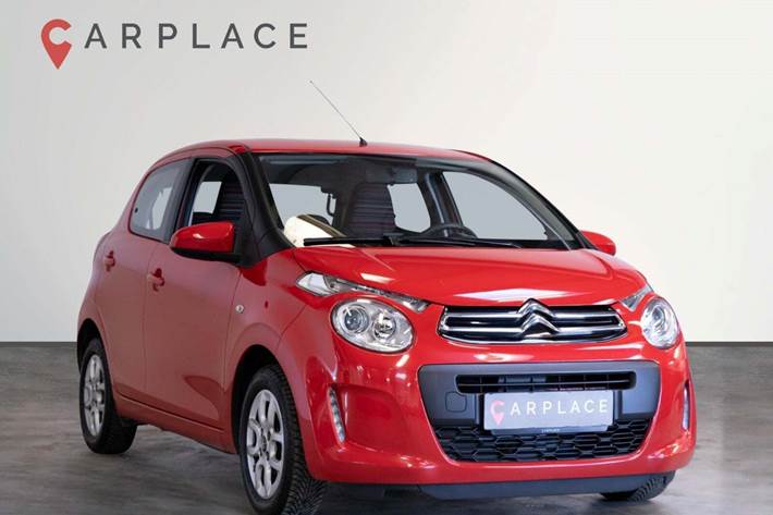 Rød Citroën C1 fra 2019