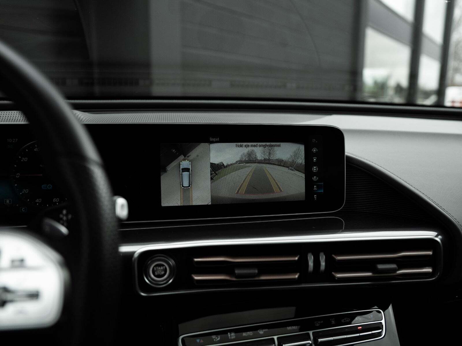 Sort Mercedes EQC400 fra 2020