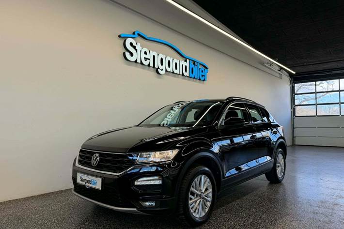 Sort VW T-Roc fra 2021