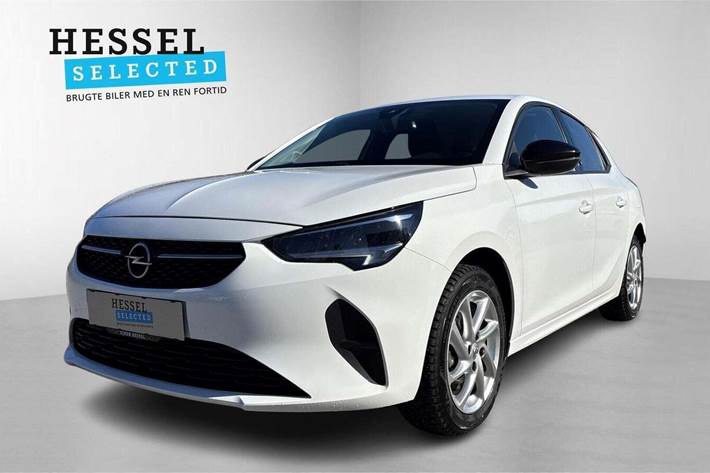 Hvid Opel Corsa-e fra 2023