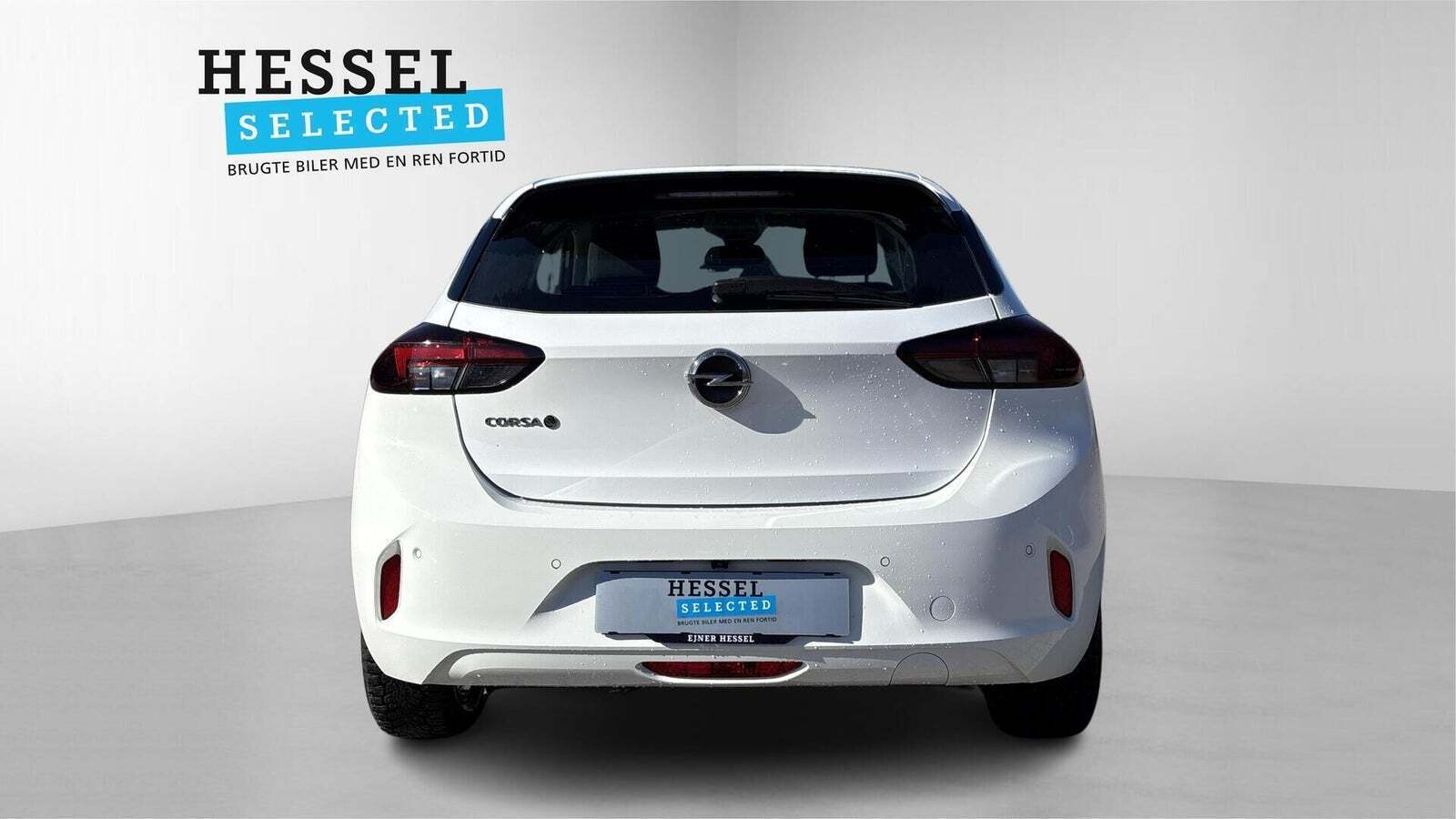 Hvid Opel Corsa-e fra 2023