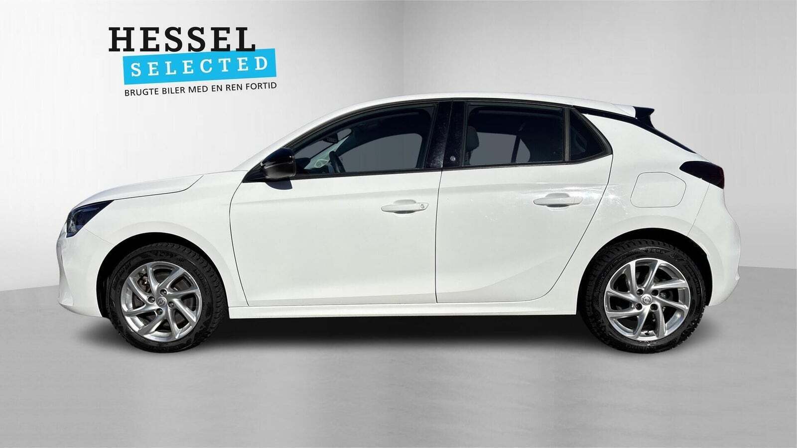 Hvid Opel Corsa-e fra 2023
