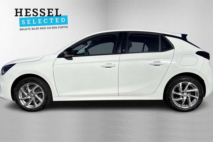 Hvid Opel Corsa-e fra 2023