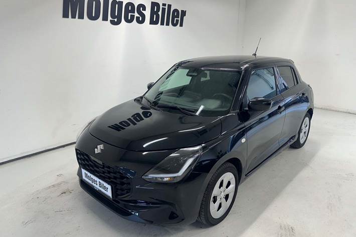 Sort Suzuki Swift fra 2024