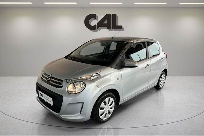 Sølv Citroën C1 fra 2020 set udefra