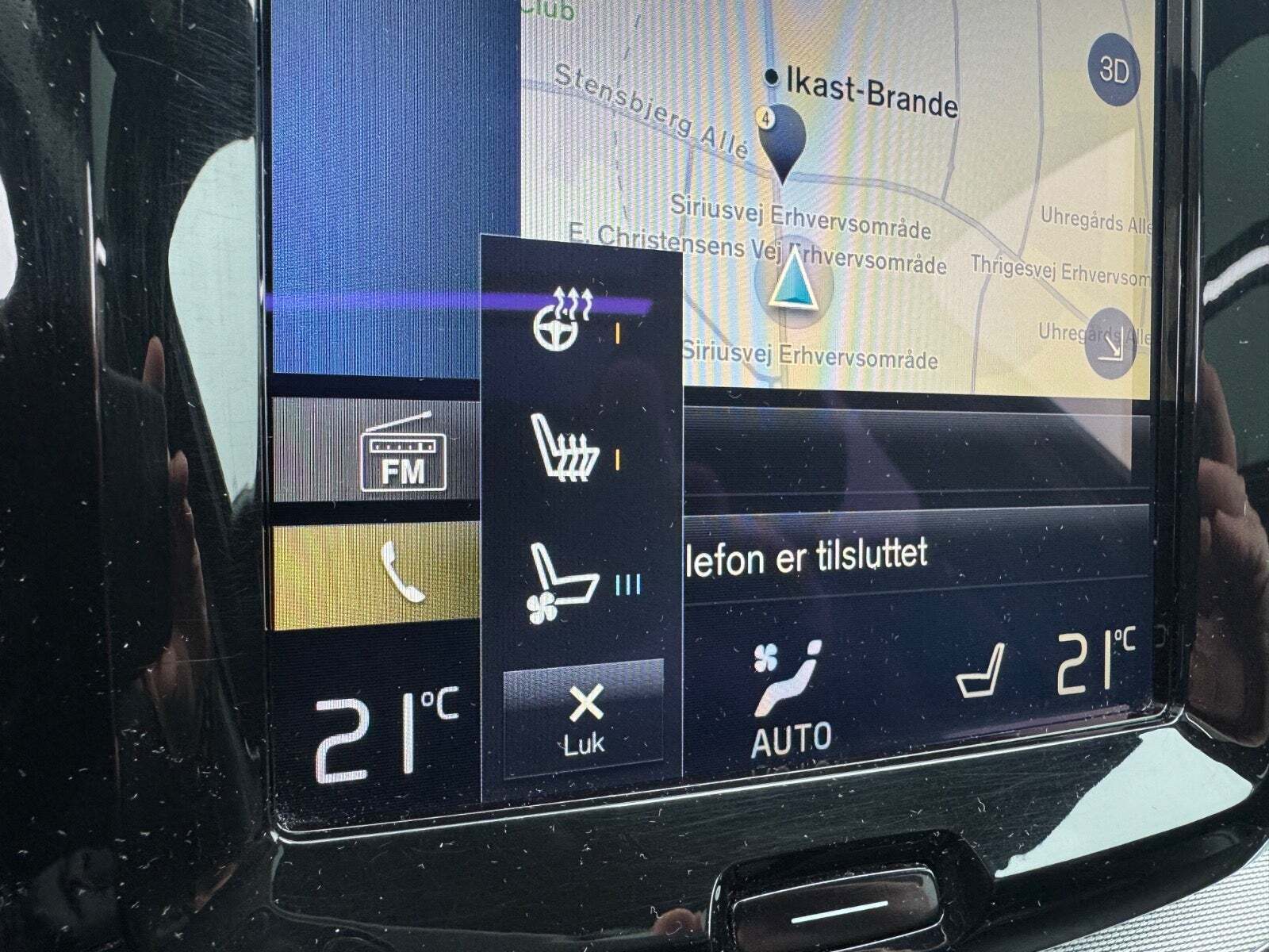 Hvid Volvo XC60 fra 2017