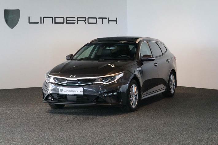 Grå Kia Optima fra 2019