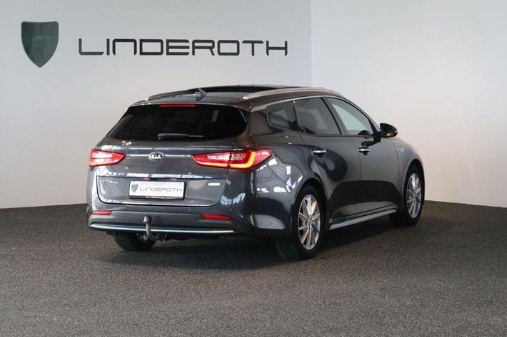 Grå Kia Optima fra 2019