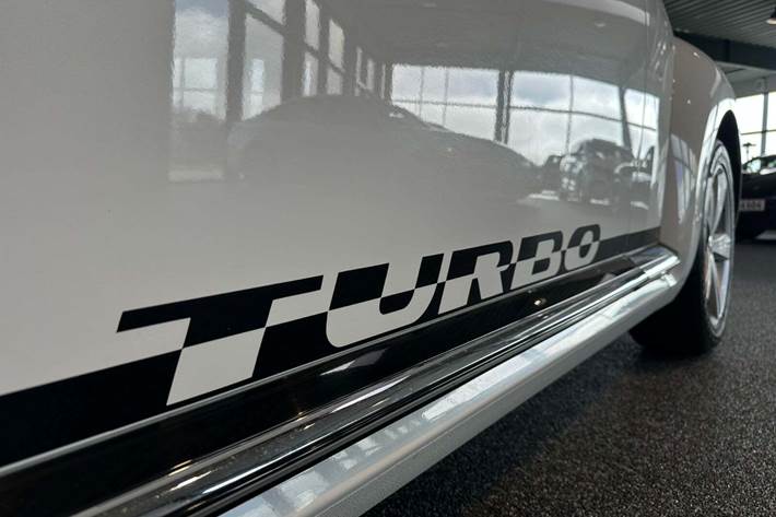 Hvid VW The Beetle fra 2012