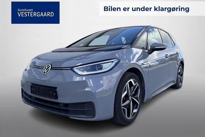 Grå VW ID.3 fra 2020