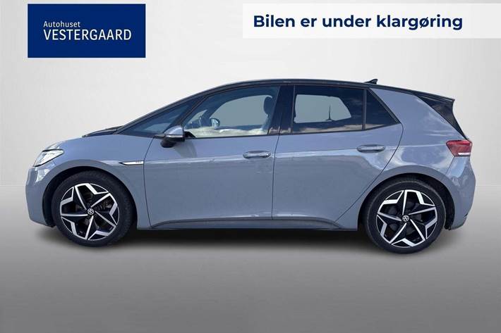 Grå VW ID.3 fra 2020