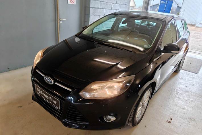 Gul Ford Focus fra 2011