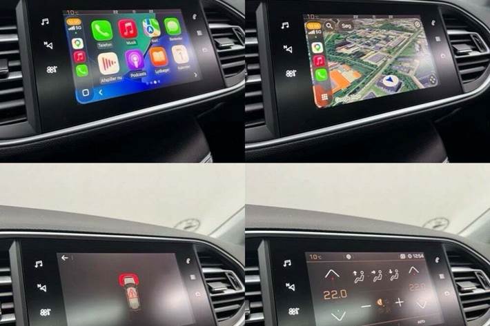 Sort Peugeot 308 fra 2020