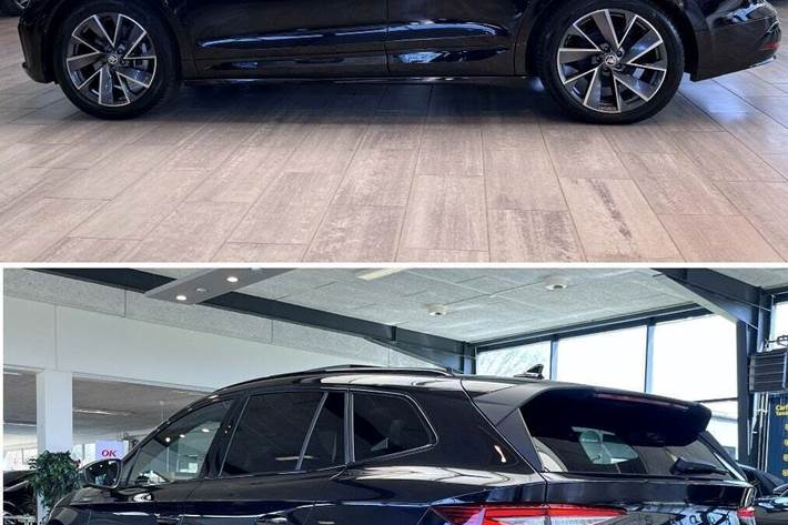 Sort Skoda Enyaq fra 2025