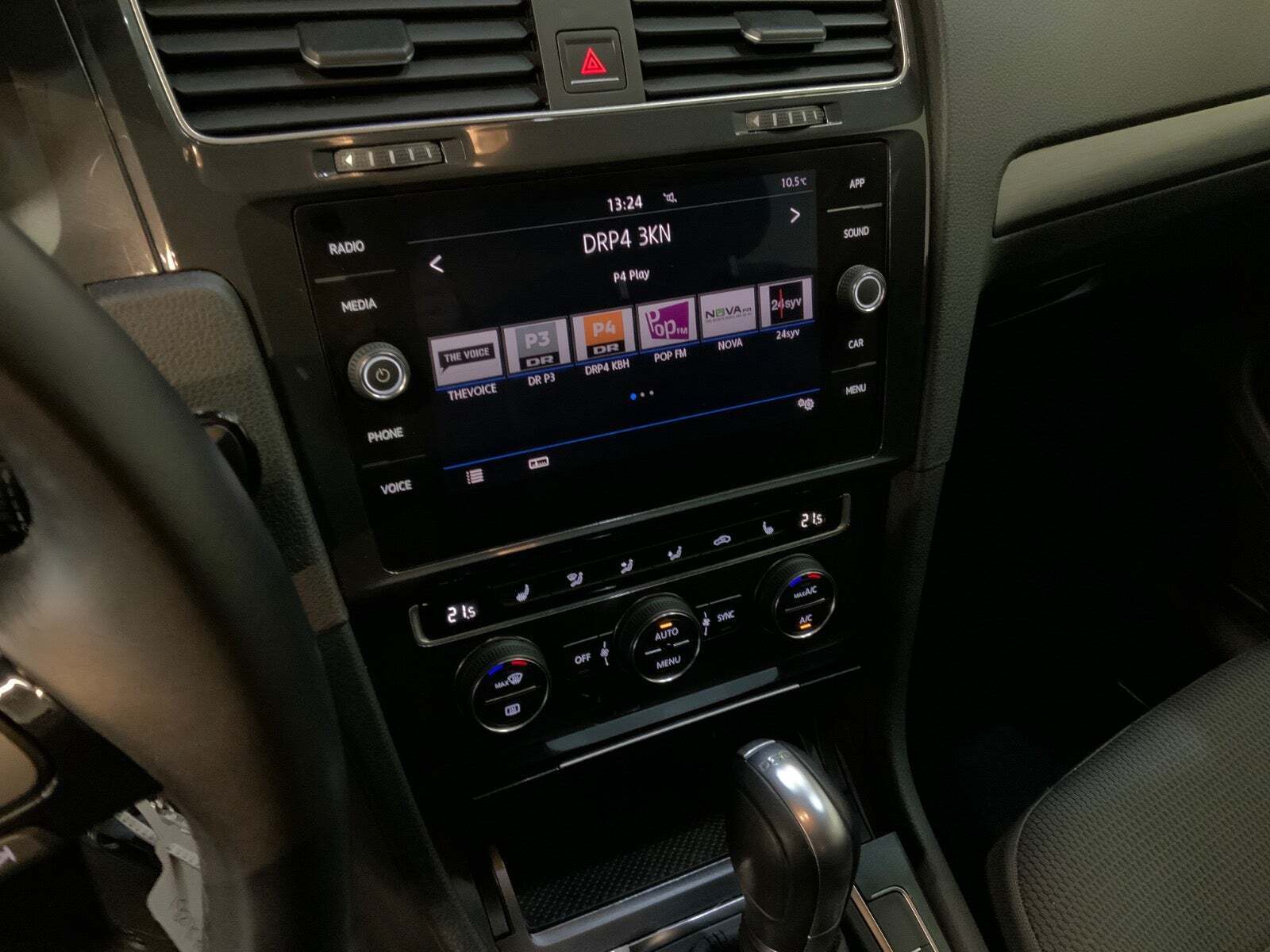 Sort VW Golf VII fra 2018